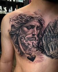 Tattoo artist completes meaningful black and gray piece