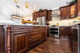 Both our floors and kitchen cabinets are honey oak. American Walnut Rta Cabinets Cabinet City Kitchen And Bath