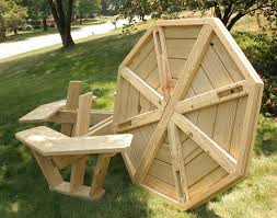 Treated Pine Octagon Walk In Picnic Table Planos Para Mesa De Picnic Muebles De Pales De Madera Muebles Para Patio