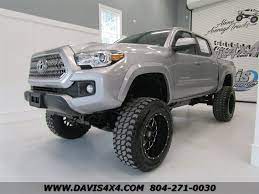 The lift is a 3 inch boss lift by toytec. 2016 Toyota Tacoma Trd Sport Lifted 4x4 V6 Double Crew Cab Short Bed