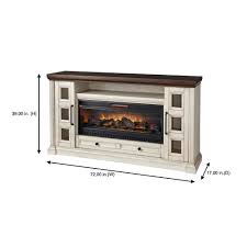 Home Decorators Collection Cecily 72 In Media Console Infrared Electric Fireplace Electric Fireplace Living Room Electric Fireplace Home Decorators Collection