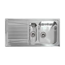 2 tier large dish drying rack, boosiny 304 stainless steel dish rack and drainboard set for kitchen counter, big dish drainer with cutting board holder, utensil holder and cup holder (side drain) 4.3 out of 5 stars. Double Kitchen Sink River 475 Elleci With Drainboard Stainless Steel Overmount