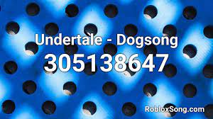 Undertale music codes roblox songs ids codes roblox. Undertale Dogsong Roblox Id Music Code Youtube