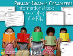Free study guide and notetaking templates printable pack. Graphic Organizers For Informational Text The Curriculum Corner 123
