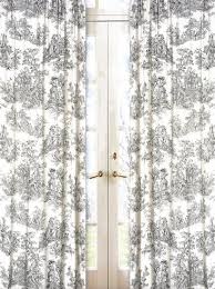 Black And Cream Toile Curtains Black And Cream French Toile Curtain Panel Pair By Sweet Jojo Designs Toile Curtains French Door Curtains French Toile