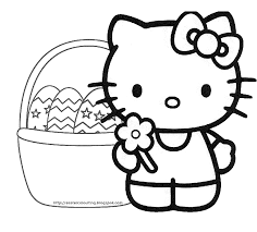 She's in the third grade; Hello Kitty Coloring Pages Free Printable