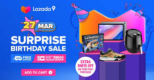 Offer is valid every monday only, from 12.00am to 11.59pm (malaysia time) during offer period. Lazada Birthday Sale 2021 Malaysia 19 Huge Deals 14 Credit Card Promo Code