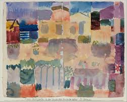 Paul Klee Garden In St Germain The European Quarter Near Tunis Paul Klee Art Paul Klee Vintage Poster Art
