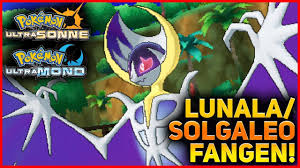 Solgaleo Lunala Fangen Pokemon Ultrasonne Ultramond Youtube