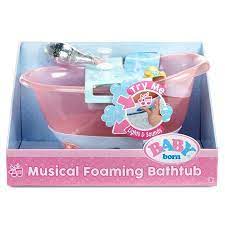 Baby Born Musical Foaming Bathtub With Splashing Sounds And Lights Walmart Com Baby Born New Baby Products Baby Dolls