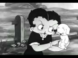 Betty Boop Old Cartoon Characters Black And White Betty Boop E Pudgy Little Nobody Betty Boop Vintage Cartoon Boop