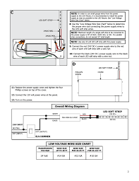 A wiring diagram is a simple visual representation with the physical connections and physical layout associated with an electrical system or circuit. Overall Wiring Diagram Low Voltage Wire Size Chart Edge Lighting Psb 100w Elv 24vdc 96 Watt 24 Volt Dc Power Supply User Manual Page 2 2 Original Mode