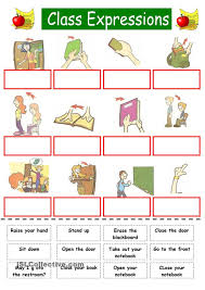 Classroom Commands Classroom Commands Classroom Language English Classroom