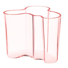Glass Table Vase Alvar Aalto Pink Vase Vase