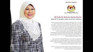 Born 3 january 1955) is a malaysian politician. Salam Negaraku Keluarga Bahagia Yb Dato Sri Rohani Abdul Karim Youtube