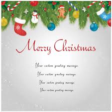 2.2.2 write personalized words based on you and the recipient's relationship. Free Christmas Card Templates Word Psd Pdf