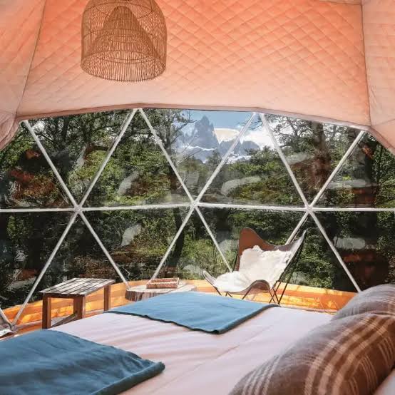 El paradisíaco glamping de la Patagonia que compite para ser el mejor de Sudamérica | El Destape