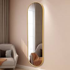 Another wall mirror style is full width wall mirror that placed horizontally on the wall. Makeup Mirror Wall Mirror Full Length Mirror Standing Mirror European Floor Mirror Makeup Mirror Simple Bedroom Home Dressing Mirror Clothing Store Show Thin Show High Fitting Mirror Wall Dressing Mirror Wall Hanging Paste