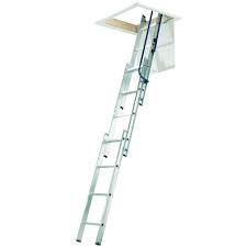 Loft Ladder 3 Section Easy Stow Woodie S