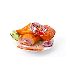 2 pulpe intregi de pui afumate, 500g mazare, 2 cepe, 2 morcovi, 4 rosii coapte, 2 linguri bulion, patrunjel, sare, piper. Valori Nutritionale Pulpa Pui Afumata Agricola Calorii Proteine Carbohidrati Si Grasimi Klorii