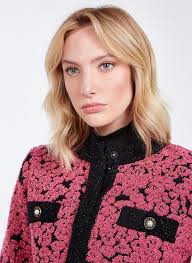 Casaco Stella Flores Tricot Bo.Bô Feminino