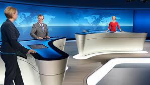 Hintergründe und schwerpunkte bei tagesschau24. Tagesschau Debuts New Minimal Studio Newscaststudio