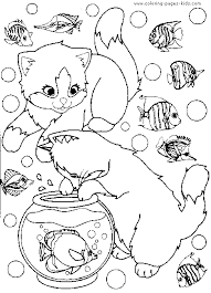 Cat Color Page Animal Coloring Pages Color Plate Coloring Sheet Printable Coloring Picture Animal Coloring Pages Cat Coloring Page Cute Coloring Pages