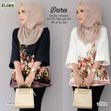 Model abaya pendek dengan model tangan lebar dan baju lebar sangat banyak digandrungi para kaum muda. Model Baju Atasan Wanita Malayxada