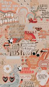 Brainstorm ideas · step two: Collage Wallpaper Ideas Beige Peach Idea Wallpapers Iphone Wallpapers Color Schemes