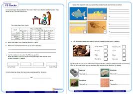 Science worksheets for grades 1st to 4th grade. Year 3 Science Assessment Worksheet With Answers Rocks Teachwire Teaching Resource