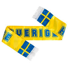 Svensk fotbollströja för em 20blå krage samt ärmslut. Sverige Troja Handla Sveriges Landslagstroja Hos Unisport