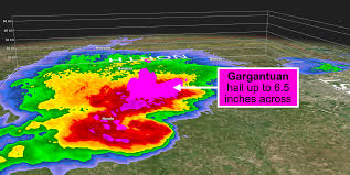 16 inch diameter7 inch wide16 inch diameter7 inch wide. Gargantuan Texas Hailstone May Claim New State Record The Washington Post