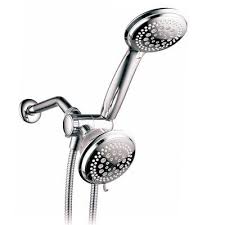 Shop shower heads and a variety of bathroom products online at lowes.com. Hotelspa Ultra Luxury 3 Way 36 Setting Shower Head Handheld Shower With Hose Combo Premium Chrome Use Each Showerhead Separately Or Both Shower Heads Together By Hotelspa Buy Online In Bosnia And Herzegovina At Bosnia Desertcart Com Productid