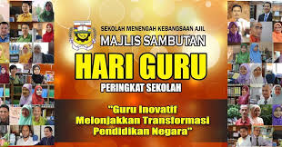 Tujuan sambutan ini adalah untuk mengingati jasa guru yang telah mendidik murid dengan berdedikasi. Banner Sambutan Hari Guru 2020