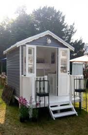 Tiny Bunk Cabin On A Trailer Guest House Small House Play Houses
