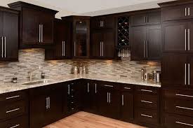 41 Dark Wood Kitchen Designs For That Classy Touch Espresso Kitchen Cabinets Kitchen Renovation Shaker Kitchen Cabinets
