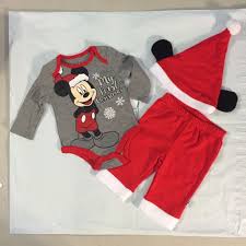 Dress that baby to impress this holiday season! Baby Disney Christmas Outfit