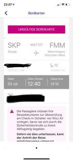 Wizz mainly operates from smaller or secondary airports to keep costs low for both the airline and the customer. Bordkarte Flug
