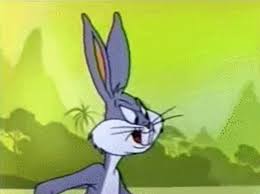 Bugs bunny's no is the name of a meme based around an image of the cartoon character bugs bunny. Bug Bunny Gifs Tenor