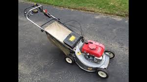 $27 (houston) pic hide this posting restore restore this posting. Honda Hr215 Hx Lawn Mower Youtube