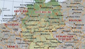 Envie d'acheter un produit guide guides carte hors france allemagne pas cher ? Carte Geographique De L Allemagne Vacances Guide Voyage