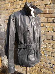 Vintage Lewis Leathers Black Arrow Jacket Leather Motorcycle Jacket Jackets Black