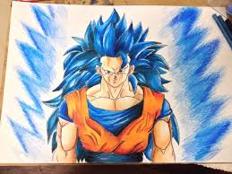 Buu's fury, budokai tenkaichi series, and dragon ball z: Drawing Of Goku Super Saiyan Blue 3 Dragonballz Amino