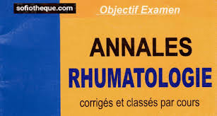 Annales paces lyon sud corrig annales concours paces. Annales Rhumatologie Qcm Corriges Et Classes Par Cours
