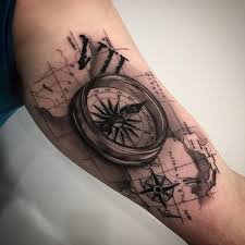 It can be a phrase of your own creation, such as a saying that you have or broadly speaking, the first one is a top choice for women, while the second one appears most often in men's quote tattoos. Compass Tattoo Meaning And Designs Ideas
