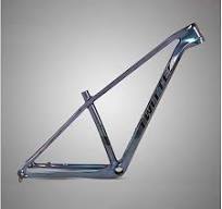 Cuadro MTB De Fibra De Carbono 27,5/29er Cuadro Rígido De Bicicleta De Montaña 15''/17''/19'' Freno De Disco A Través Del Eje 12x148mm Boost Frame XC ...