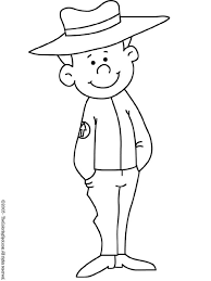 This unicorn coloring page tutorial shows you how to color in a detailed christmas unicorn! Park Ranger Coloring Page Audio Stories For Kids Free Coloring Pages Colouring Printables