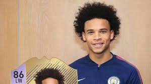 Earn a player moments sané, celebrating his decisive goal vs liverpool in 18/19 season. Leroy Sane Potm 86 Fifa 18 Sbc Player Review Futhead News