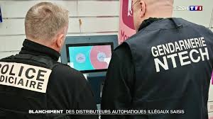 Blanchiment : des distributeurs automatiques illégaux saisis