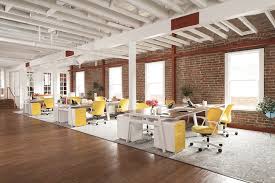 Design Inspiration Em A Chic Office Design Goes The Distance Em Open Office Layout Office Layout Marketing Office